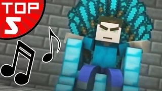 Top 5 Minecraft Songs - Animations and Parodies Minecraft Song January 2017 | NEW Minecraft Song