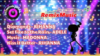 RIHANNA - ADELE - MADONNA [ NO COPYRIGHT ] RemixMusic