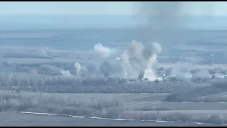 Уничтожение военной техники РФ под изюмом. Украина. Война 2022