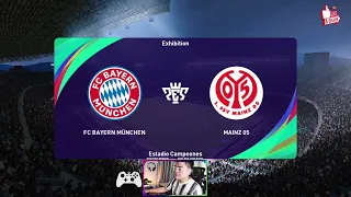 PES 2021- Lewandowski- FC Bayern München vs. FSV Mainz 05 | BUNDESLIGA 20/21|| Gameplay PC