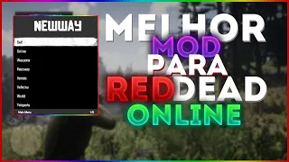 MELHOR MOD MENU PARA RED DEAD REDEMPTION 2 ONLINE (2023) (NewWay) Best Menu in NativeUI for RDR2!