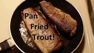 Fish Fry, Fried Trout in Olive Oil and Butter