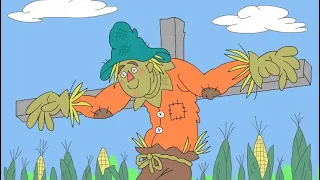The Not-So-Scary Scarecrow - Kids Books By Keith Brown