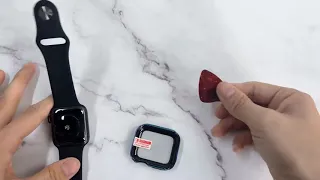 Yolovie Apple Watch Bling case, how to use the remove tool to remove the case