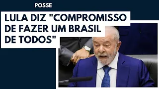 Lula: "Assumo um compromisso de fazer um Brasil de todos para todos""