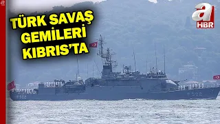 Deniz Kuvvetlerinden Kıbrıslılara sürpriz! Türk savaş gemisi Kıbrıs Limanı’nda | A Haber