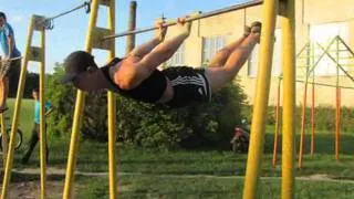 Фотоотчет Street Workout  город Костополь.wmv