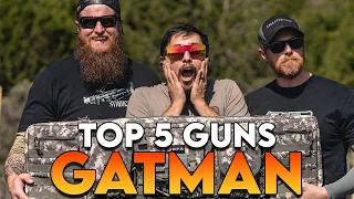 @thegatmann Shows Us His Unexpected Top 5 Guns