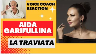 Aida Garifullina LA TRAVIATA vocal coach REACTS!!