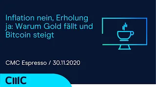 Inflation nein, Erholung ja: Warum Gold fällt und Bitcoin steigt