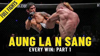 Every Aung La N Sang Win: Part 1 | ONE Full Fights