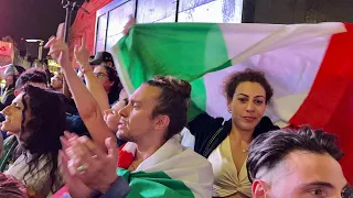 Italy Win Euro 2020 | Italian Fans Best Celebration in Piccadilly Circus London