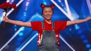 A Young Animal Trainer Does a Quick Change Dog Act on America's Got Talent