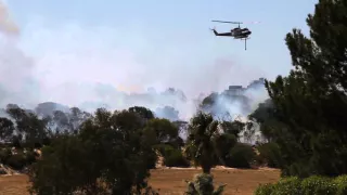 Water Bomber on Kensington Bushfire