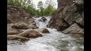 Водопад Шешорский Гук Шешоры Сріблясті водоспади