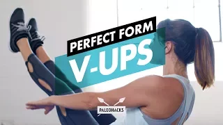 How to Do V-Ups + Mistakes & Variations