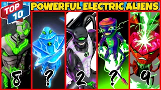 Top 10 Electric Alien of Ben 10|| in Hindi || by @SuperExtraS