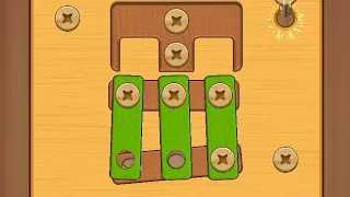 Wood nuts & bolts puzzle level 39 walkthrough