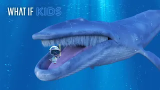 What If You Could Go Inside a Whale? | What If KIDS