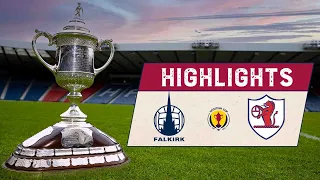 HIGHLIGHTS | Falkirk 1-2 Raith Rovers | Scottish Cup 21-22 Third Round