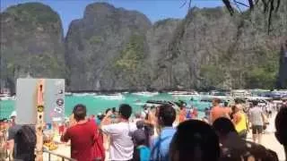 Entering Maya Bay - Thailand "The Beach"