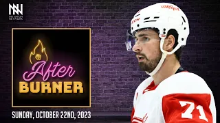 Red Wings Blow Out Flames 6-2 | FN After Burner - October 22nd, 2023