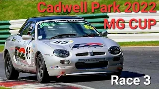 MGF Race Car - MG Cup 2022 Cadwell Park Race 3