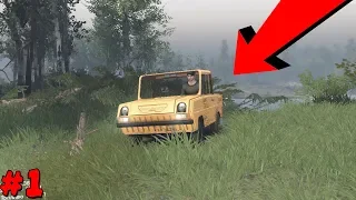 НА ЧТО СПОСОБНА ИНВАЛИДКА НА ОФФРОУДЕ?? Spintires в реальной жизни