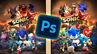 Sonic Forces: The Actual Redesign | Photoshop