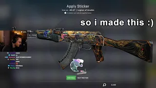 the new PGL major stickers are insane (+in game footage)