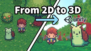 Converting My Unity RPG From 2D To 3D