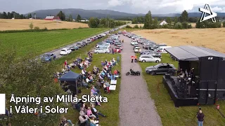 Konsert og allsang - åpning av Milla-Sletta i Våler i Solør