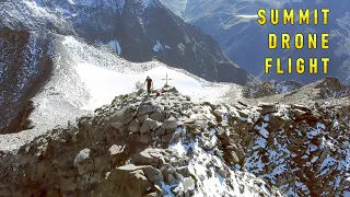 We love the Mountains - Filming with the DJI Mavic Mini on a Summit of the Alps