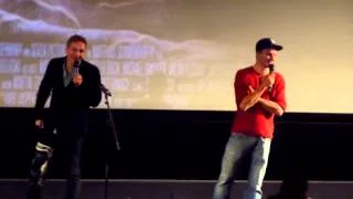 Vaterfreuden mit Matthias Schweighöfer und Friedrich Mücke Leipzig 2014 -  Kinosaal Teil 1