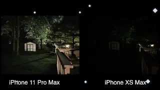 iPhone 11 Pro vs iPhone XS Camera Test: Night Mode is CRAZY!