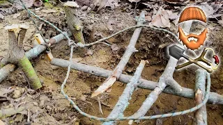 Paracord Snare Survival traps Episode 1