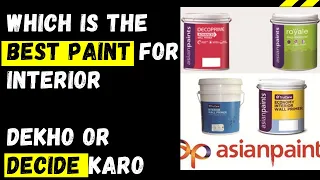 Difference between asian tractor emulsion premium, royale, apcolite, Washable Paint, Plastic Paint.