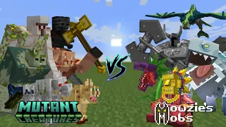 New Mutant Creatures VS Mowzie's Mobs