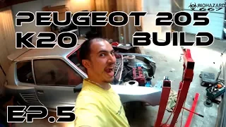 Projects Garage: K20 Peugeot 205 Ep. 5 // Subframe & Steering