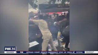 Massive fight breaks out at UCF's homecoming tailgate