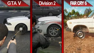 THE BIG COMPARISON | GTA V vs. DIVISION 2 vs. FAR CRY 6 | PC | ULTRA