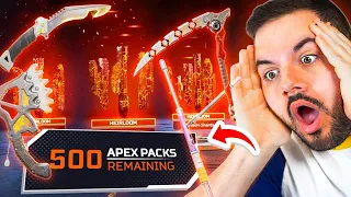 Opening APEX PACKS until I get TWO HEIRLOOMS!