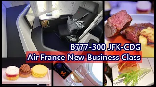 World's Best Business Class "SEAT" - Air France B777-300ER JFK-CDG | 全球最佳商務艙座椅, 法國航空波音777-300新商務艙