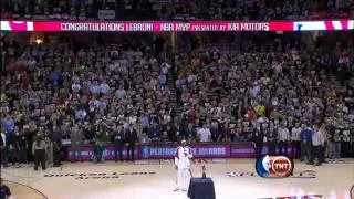 LeBron James' MVP Trophy Presentation Speech