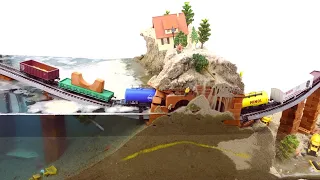 Railroad Bridge And Tunnel Disaster - Dam Breach Experiment