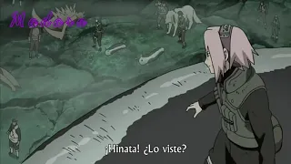 Naruto Shippuden Obito se burla de Minato y Naruto se enoja