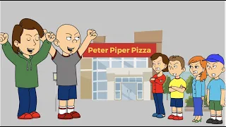 Boris and Classic Caillou Ruin Rosie's Birthday Celebration at Peter Piper Pizza / Grounded