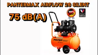 PANTERMAX AirFlow 26 SILENT kompresor - test hlučnosti 🔊