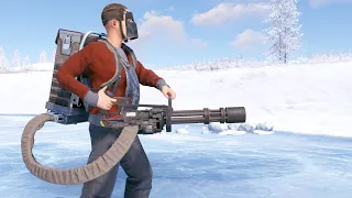 Rust - Minigun! Миниган!