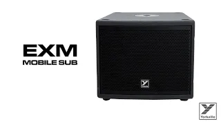 EXM Mobile Sub Overview - Battery Powered Subwoofer